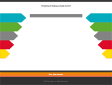 Tablet Screenshot of measuredsucess.com
